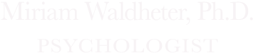 Miriam Waldheter Psychologist logo